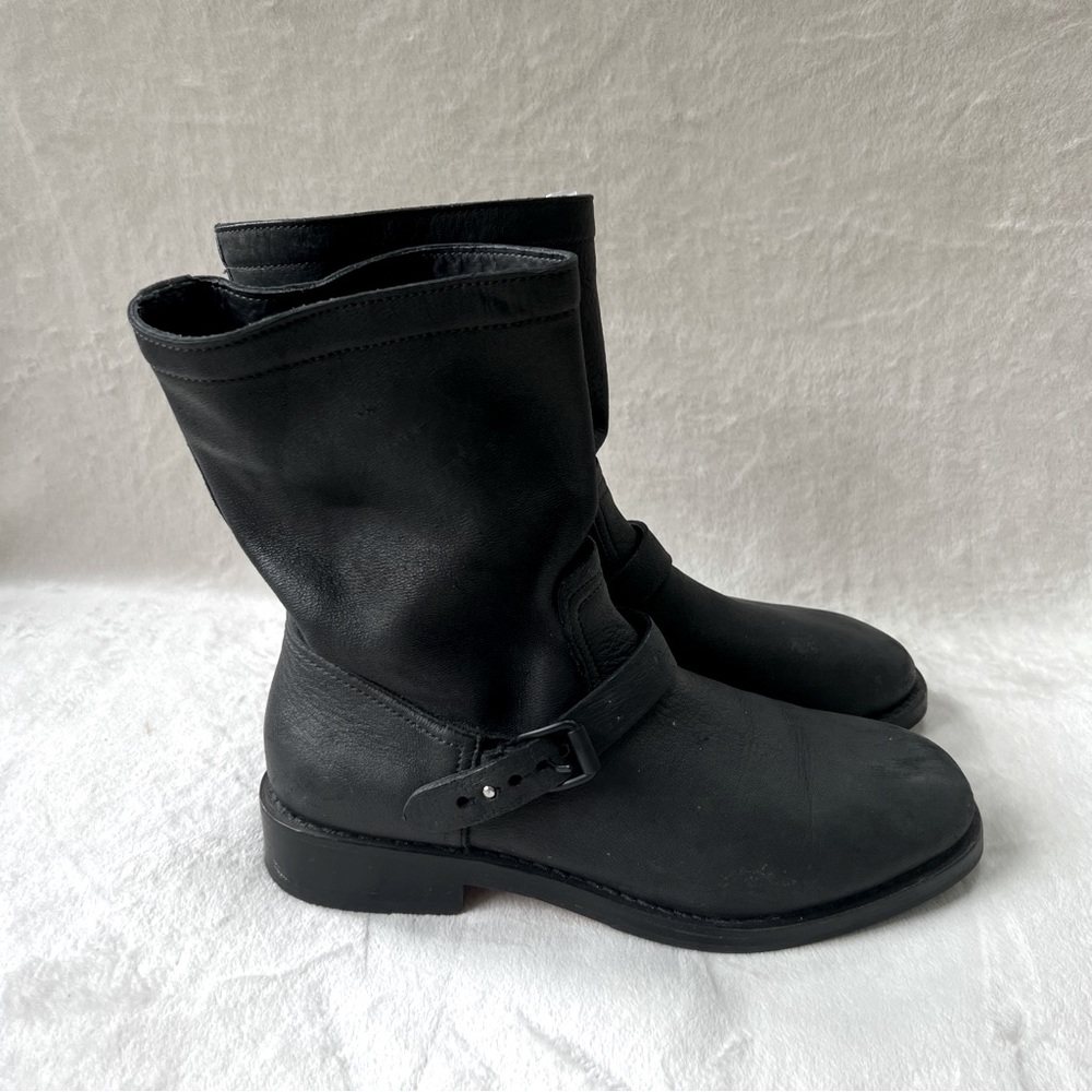 rag & bone Black Combat & Moto Boots